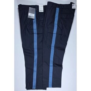 Elbeco Reflex Tactical Cargo Pants Men's 42R Navy Blue Side Stripe New LOT OF 2